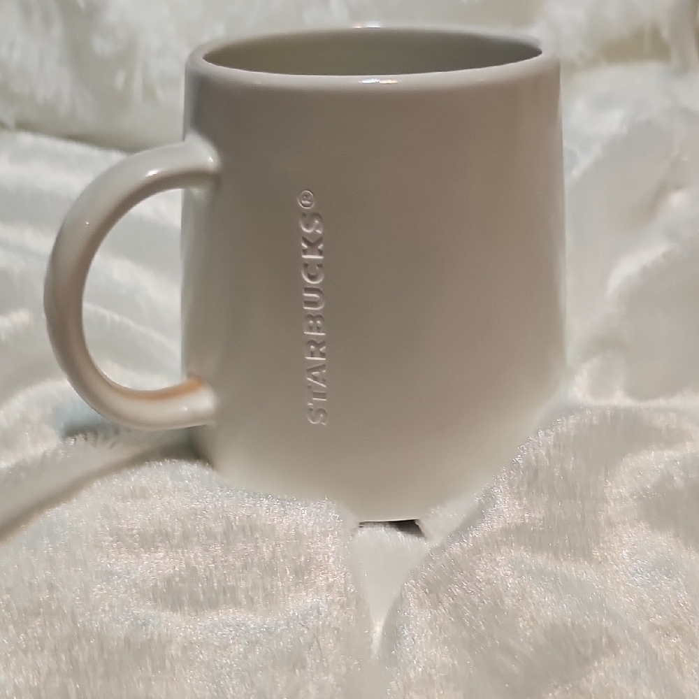 Starbucks White Ceramic Mug